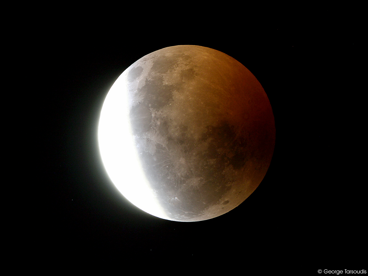 Partial Lunar Eclipse by George Tarsoudis | AstroPhoto Insight
